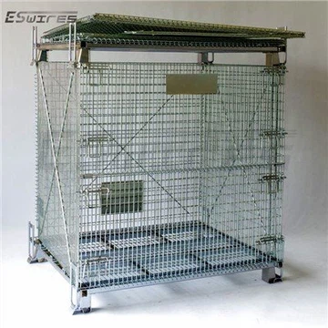 Kovové drôtené úložné klietky