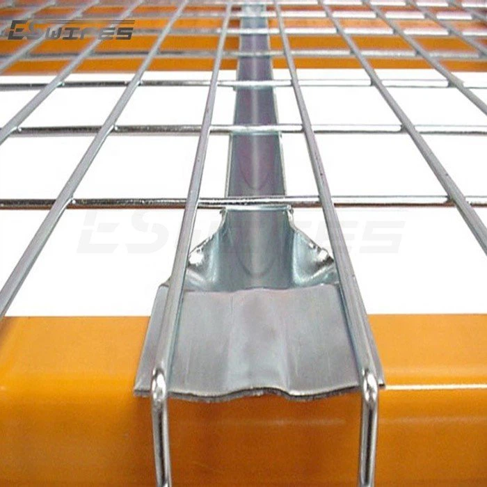 wire mesh decking pallet rack details